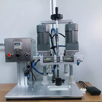 Halbautomatische Schraubverschließmaschine 220V Desktop für Flasche