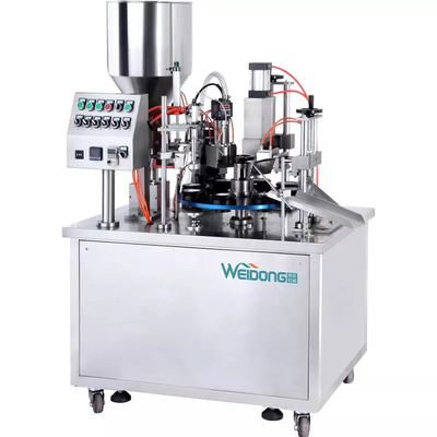 Auslaufsichere Balsam-Kosmetik-Flüssigkeits-Füllmaschine 0,6–0,8 MPa. Praktisch