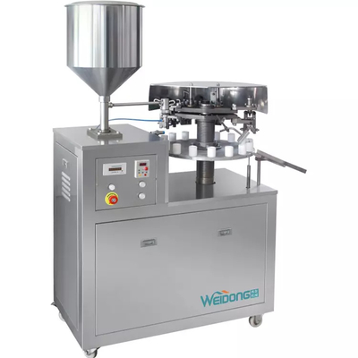 Auslaufsichere Balsam-Kosmetik-Flüssigkeits-Füllmaschine 0,6–0,8 MPa. Praktisch