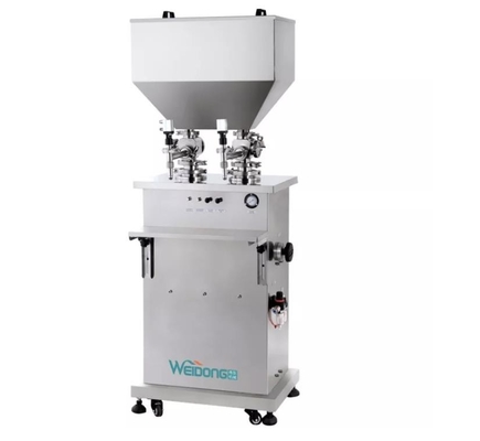 Rostfreie pneumatische Flüssigkeitsfüllmaschine für Kapseln 1000 BPH stabil