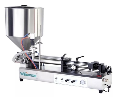 Rostfreie pneumatische Flüssigkeitsfüllmaschine für Kapseln 1000 BPH stabil