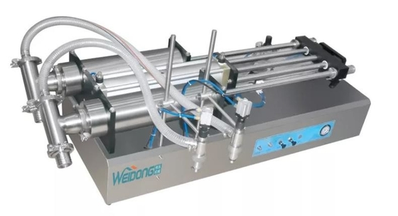Rostfreie pneumatische Flüssigkeitsfüllmaschine für Kapseln 1000 BPH stabil