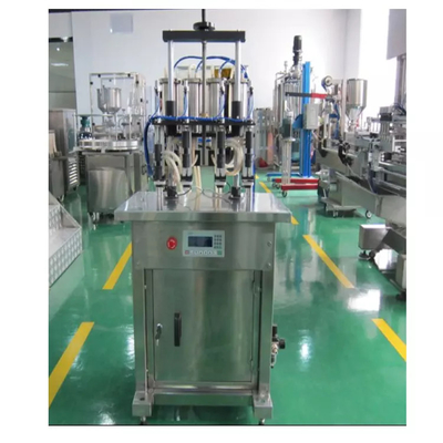 380V 50HZ Parfüm-Abfüllmaschine, 4 Köpfe Vakuumflüssigkeitsfüllmaschine
