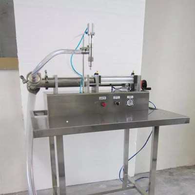 Halbautomatische Füllmaschine für flüssige kosmetische Pasten für 10-250-ml-Flaschen