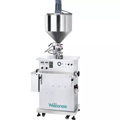 Rostfreie vertikale Füllmaschine 316L, halbautomatische flüssige Füllmaschine 50HZ