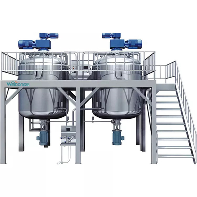 500L rostfreie kosmetische Cremeherstellungsmaschine Mehrzweck-Industrie