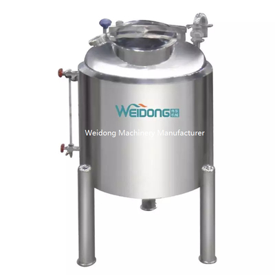 Beweglicher RO-Behälter des Edelstahl-500L, Mehrzweck-SS-Behälter für RO-Wasser
