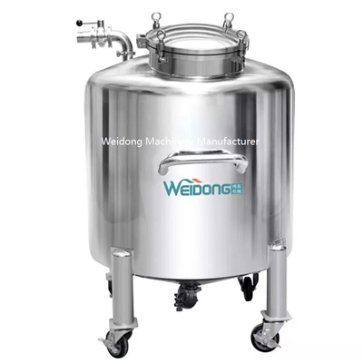 Beweglicher RO-Behälter des Edelstahl-500L, Mehrzweck-SS-Behälter für RO-Wasser