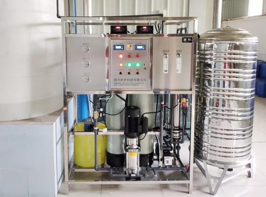 ISO9001 Sekundärer RO-Wasserreiniger-Maschinen-Edelstahl 304/316