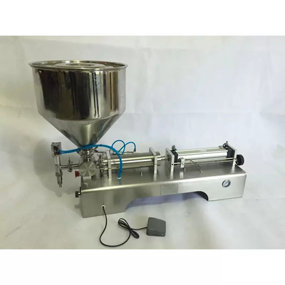 Pneumatische automatische Kolbenfüllmaschine 304 Edelstahl handbetrieben