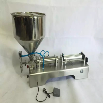 50-600 ml Paste Automatische Füllmaschine 0,6 MPa für Glasplastikflaschen