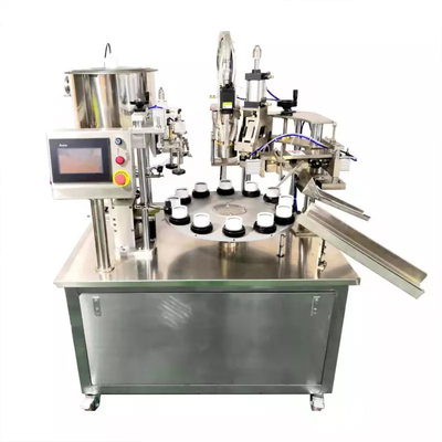 Creme Automatische Tubenfüll- und Verschließmaschine mit pneumatischem Antrieb