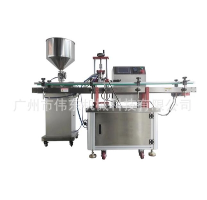 Maschine zur Befüllung von kosmetischen Flüssigkeiten aus Edelstahl 10-1000 ml 50 Flaschen / Min
