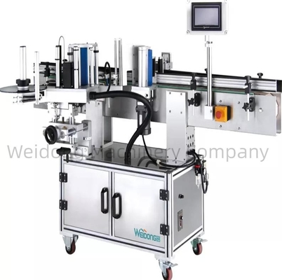 Füllende mit einer Kappe bedeckende Etikettiermaschine mehrfunktionale reinigende Etikettiermaschine