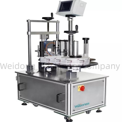 Füllende mit einer Kappe bedeckende Etikettiermaschine mehrfunktionale reinigende Etikettiermaschine