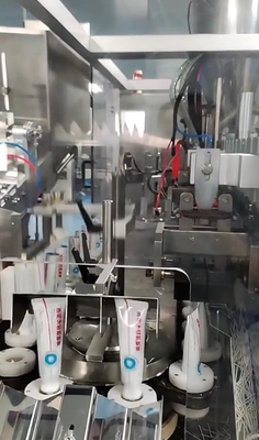 20- 60 Stück / Min Aluminiumrohrfüllmaschine mit Genauigkeit ≤ ± 1% Abmessung 1500*1000*1800mm