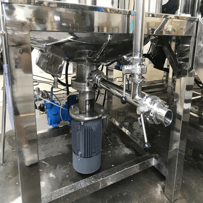 Emulsionsmittel-Maschinen-Edelstahl-kosmetischer Emulgierungszweiwegtopf 4200 r Min High Speed Sterilization rührender