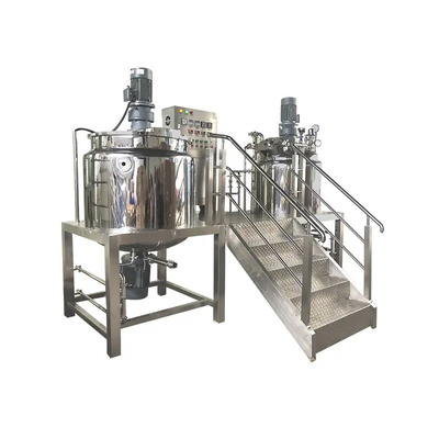 Emulsionsmittel-Maschinen-Edelstahl-kosmetischer Emulgierungszweiwegtopf 4200 r Min High Speed Sterilization rührender