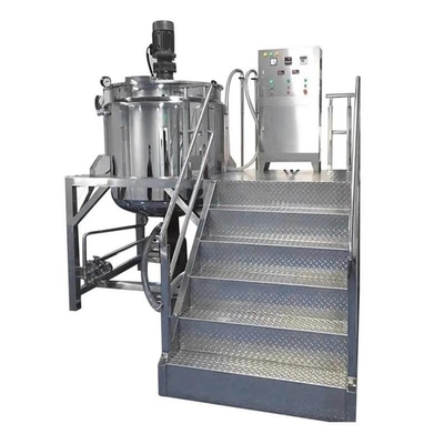 3000r / Min Cosmetic Emulsifier Mixer Machine-Vakuumhomogenisierer-Emulgierungsbehälter