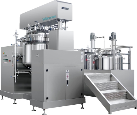 Edelstahl-Kosmetik-Emulgationsmischer mit PLC-Steuerung mit einer Kapazität von 5000 L