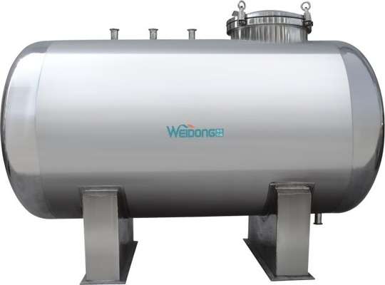 Steriler Edelstahl-Sammelbehälter für gereinigtes Wasser 50L zur Kapazität 20T