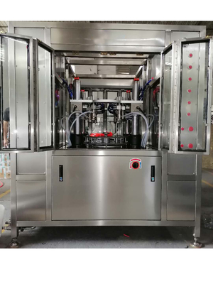 Flaschen/Minute 1.1kw der Hochgeschwindigkeitsaerosol-automatische füllende Fertigungsstraße-90