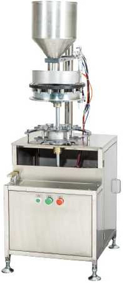 100 Flaschen/Min Auxiliary Equipment Automatic Glass, das Maschine bördelt