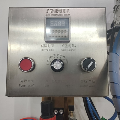 25pcs/Minute halb automatisches mit einer Kappe bedeckendes Maschinen-Licht und einfach, 220V 50HZ zu benützen