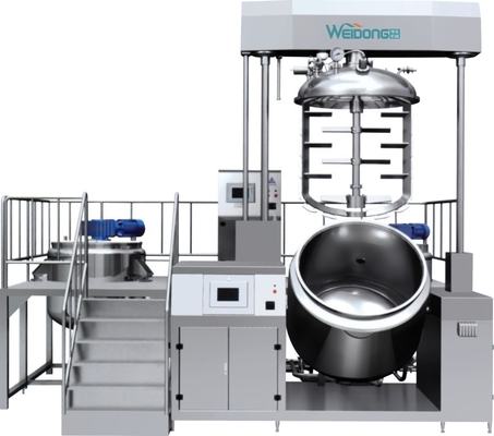 kosmetischer kundengebundene Energie des Emulsionsmittel-100-5000L Mischer des Maß-2.2-30KW