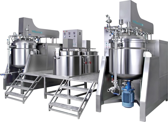 Kosmetischer Mischer des Emulsionsmittel-50L-2000L mit der Vakuum-Anlagen-Heizung