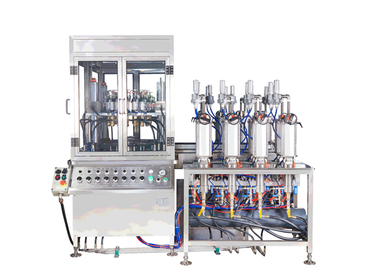 Digitale Steuerung Kosmetische Flüssigkeitsfüllmaschine AC380V 50HZ 1,1KW
