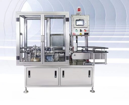 PLC-Aerosolfüllmaschine zwei Einheiten Hochgeschwindigkeitsproduktionslinie