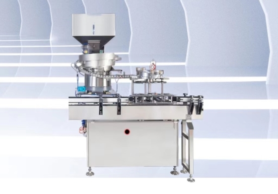 Automatische Füllmaschine aus Edelstahl 20-700 Ml Anpassbar 40-70 Flaschen / Min