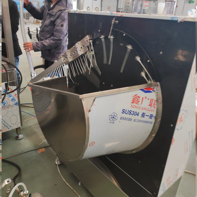Maßgeschneiderte Maschine zur Füllung von Gesichtsmasken mit einer Kapazität von 50 bis 1000 L mit einem Füllbereich von 20 bis 700 ml