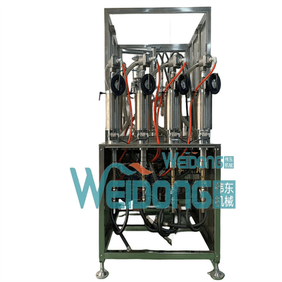 AC220V 50HZ 6.5KW Gesichtsmaskenfüllmaschine mit 0,7-0,85mpa Druck
