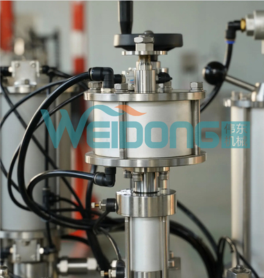SUS304 Aerosolfüllmaschine Halbautomatische Körpersprays Parfüm sicher zu bedienen