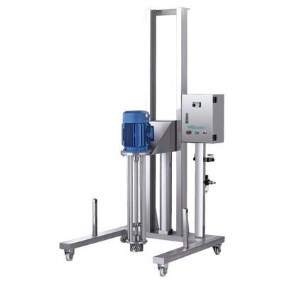 5L-2000L Kosmetische Emulgationsmischer mit 0,37kw-15kw Motor Portable Pneumatisches Heben