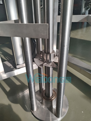 5L-2000L Kosmetische Emulgationsmischer mit 0,37kw-15kw Motor Portable Pneumatisches Heben