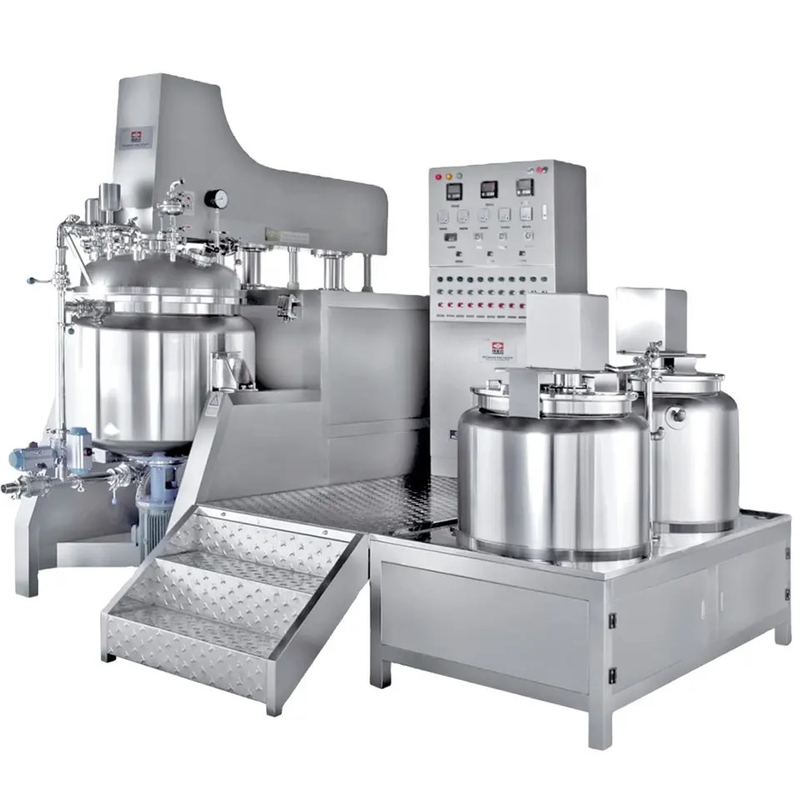Emulsionsmittel-Maschinen-Edelstahl-kosmetischer Emulgierungszweiwegtopf 4200 r Min High Speed Sterilization rührender