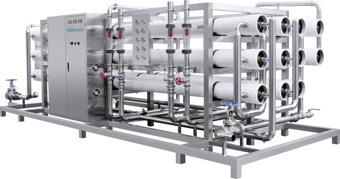 2000L FRP RO-Wasserbehandlung versehen Sie mit reinem sicherem und der hohen Qualität Wasser